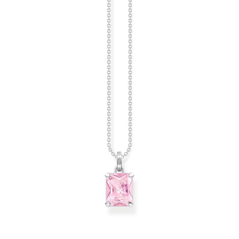 Product Image for Halsband rosa sten