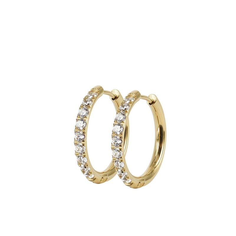 Product Image for Lucy örhängen stora guldplätterat