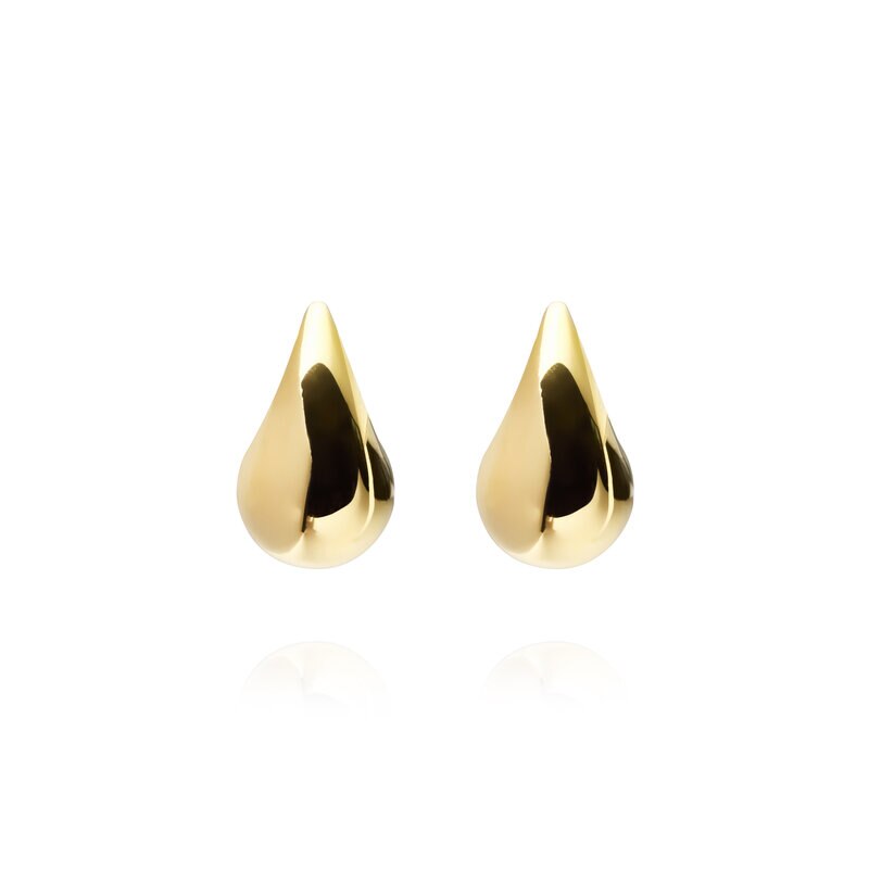 Product Image for Plain daring large gold dupe earring