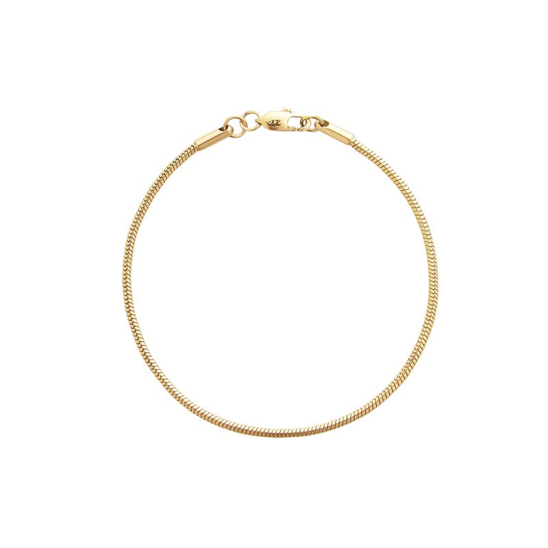 Product Image for Snake chain bracelet gold medium