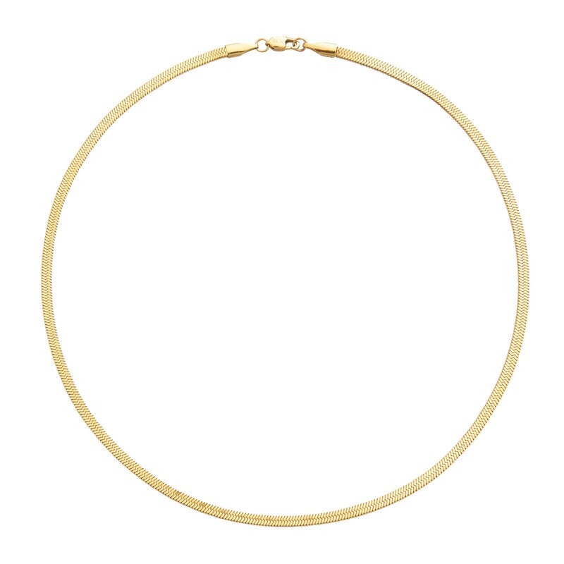 Product Image for Thin snake necklace gold