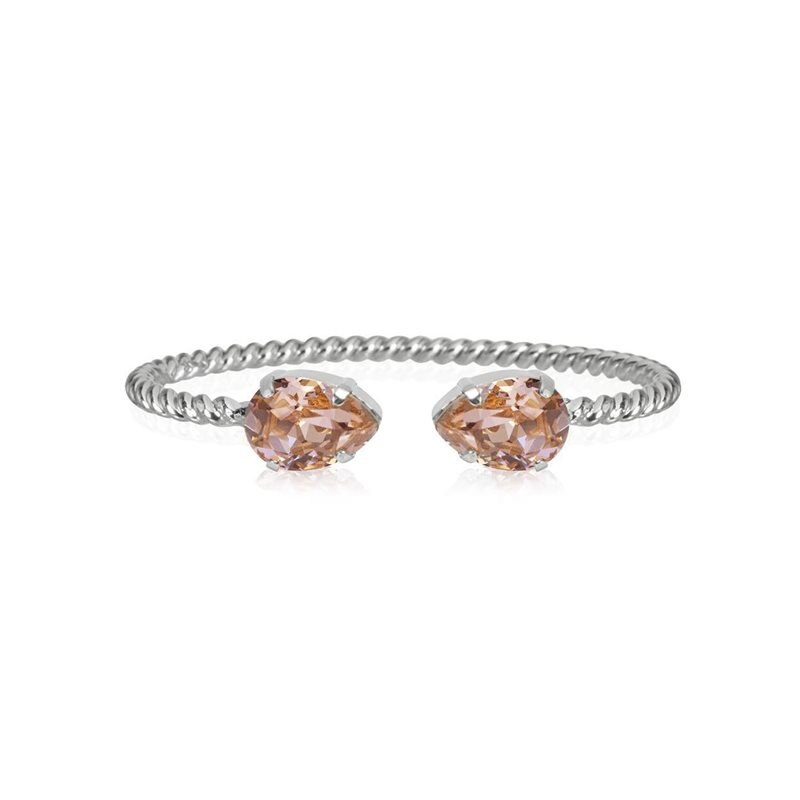 Product Image for Mini Drop Bracelet Rhodium Vintage Rose