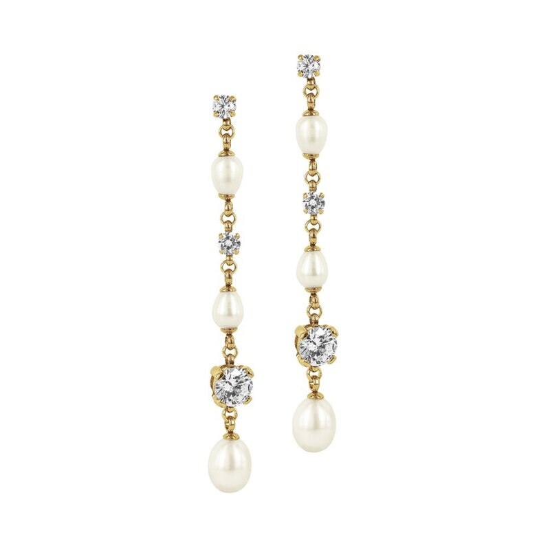 Product Image for PATRICIA Långa Örhängen Guld