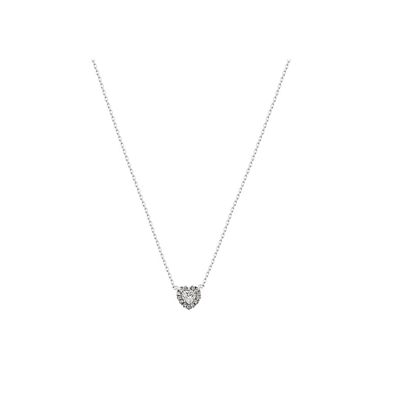Product Image for C 18k VG cz hjärta carmose