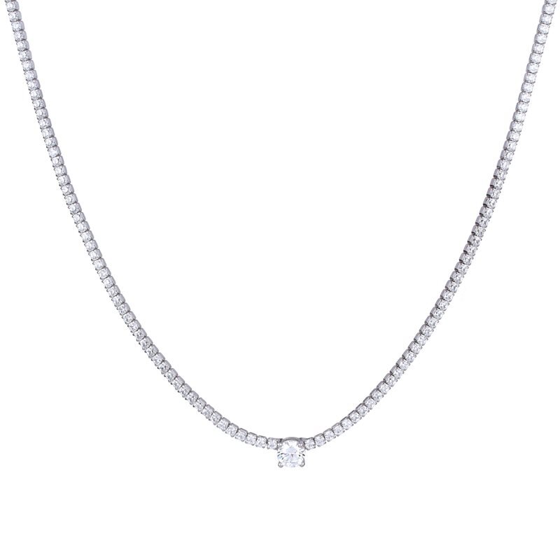 Product Image for Zircons necklace Silver