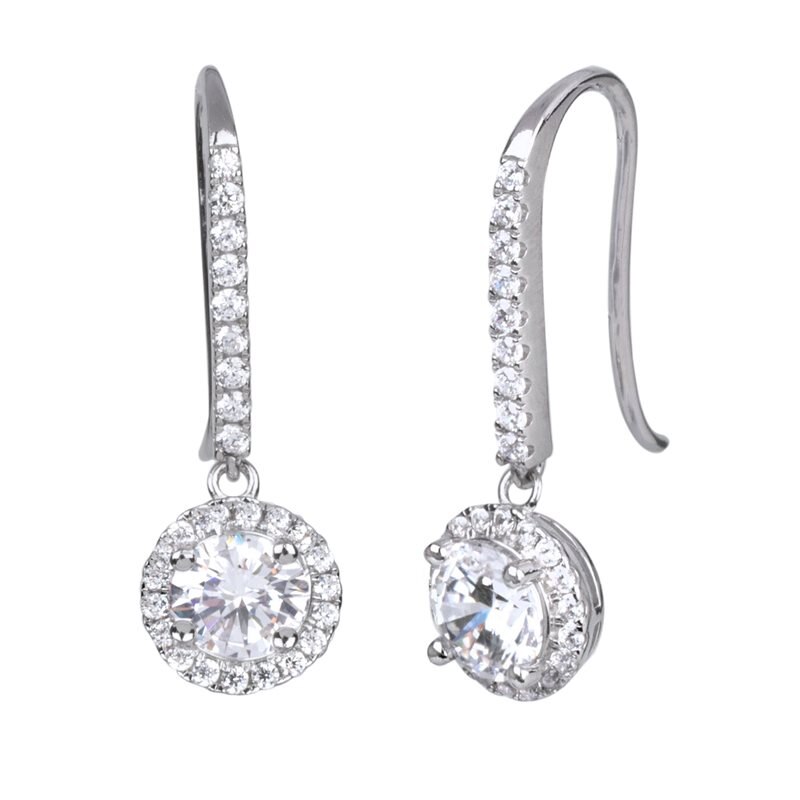 Product Image for Zirkons earrings silver