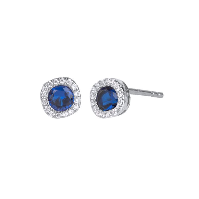 Product Image for EARRING CZ SAPPHIRE-3,5MM/WHITE