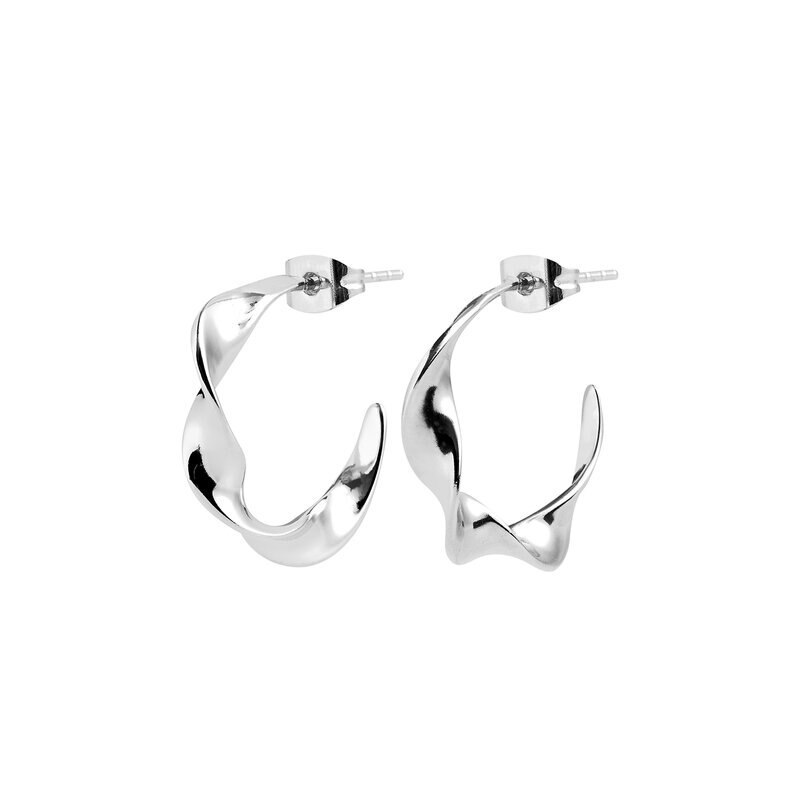 Product Image for Twirl  - Silverörhängen Small