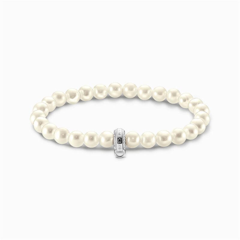 Product Image for Charm-pärlarmband silver