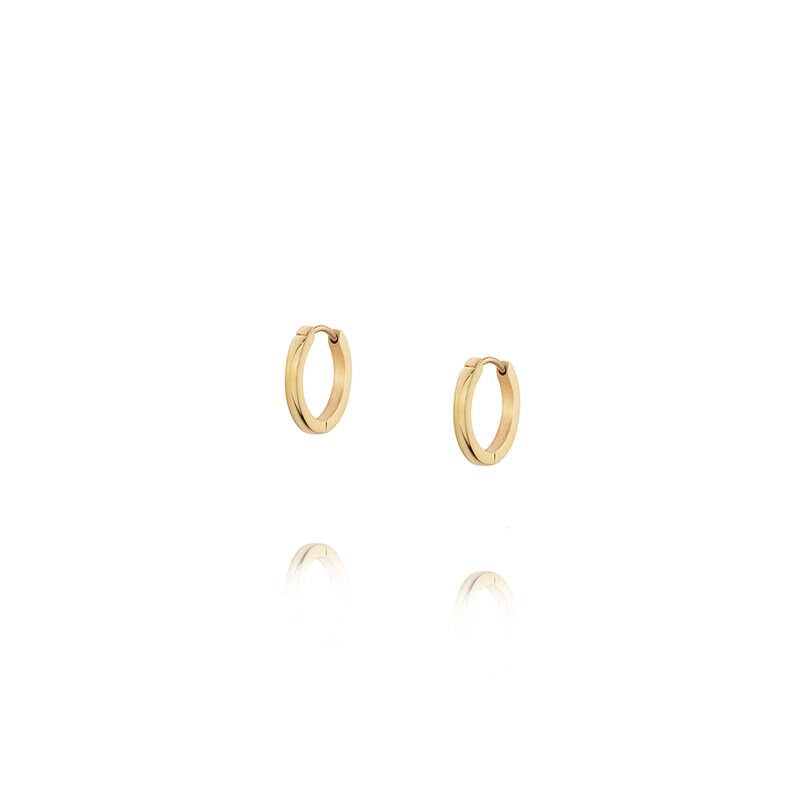 Product Image for Classic Gold Hoops Medium