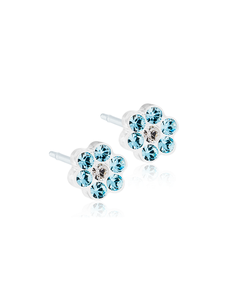 Product Image for Daisy Örhängen Aquamarine/Crystal