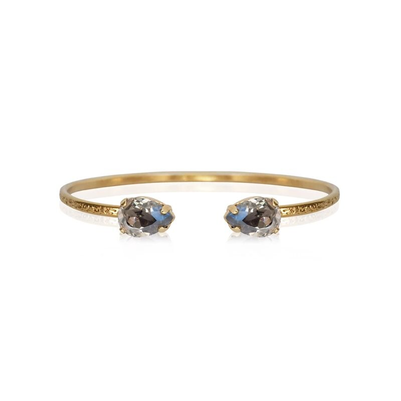Product Image for Petite Drop Bracelet Gold Black