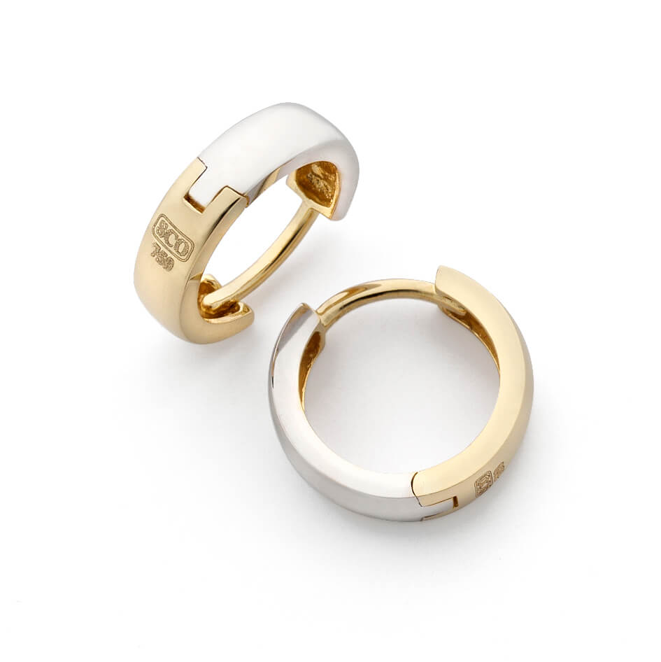 Örhängen 18k creol 14mm