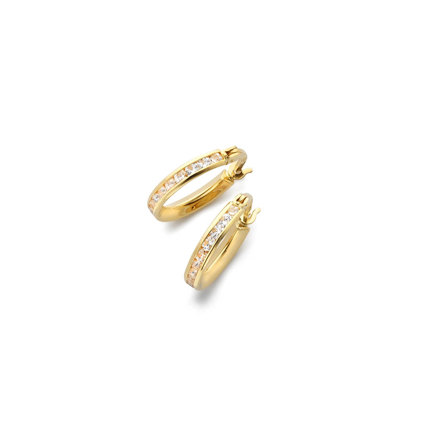 Creol 18k cz kanalfattad 14mm
