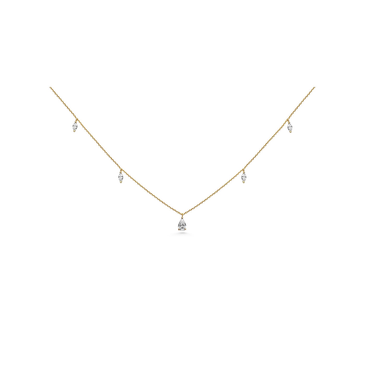 Halsband Droppar