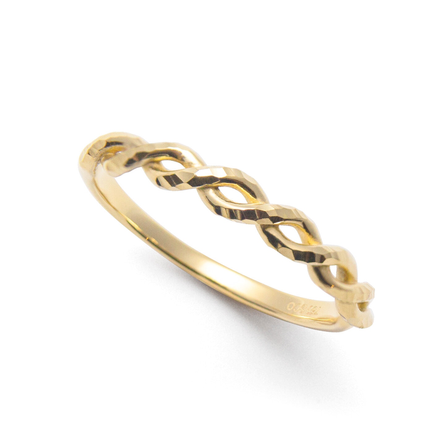 Ring 18k omlott 54