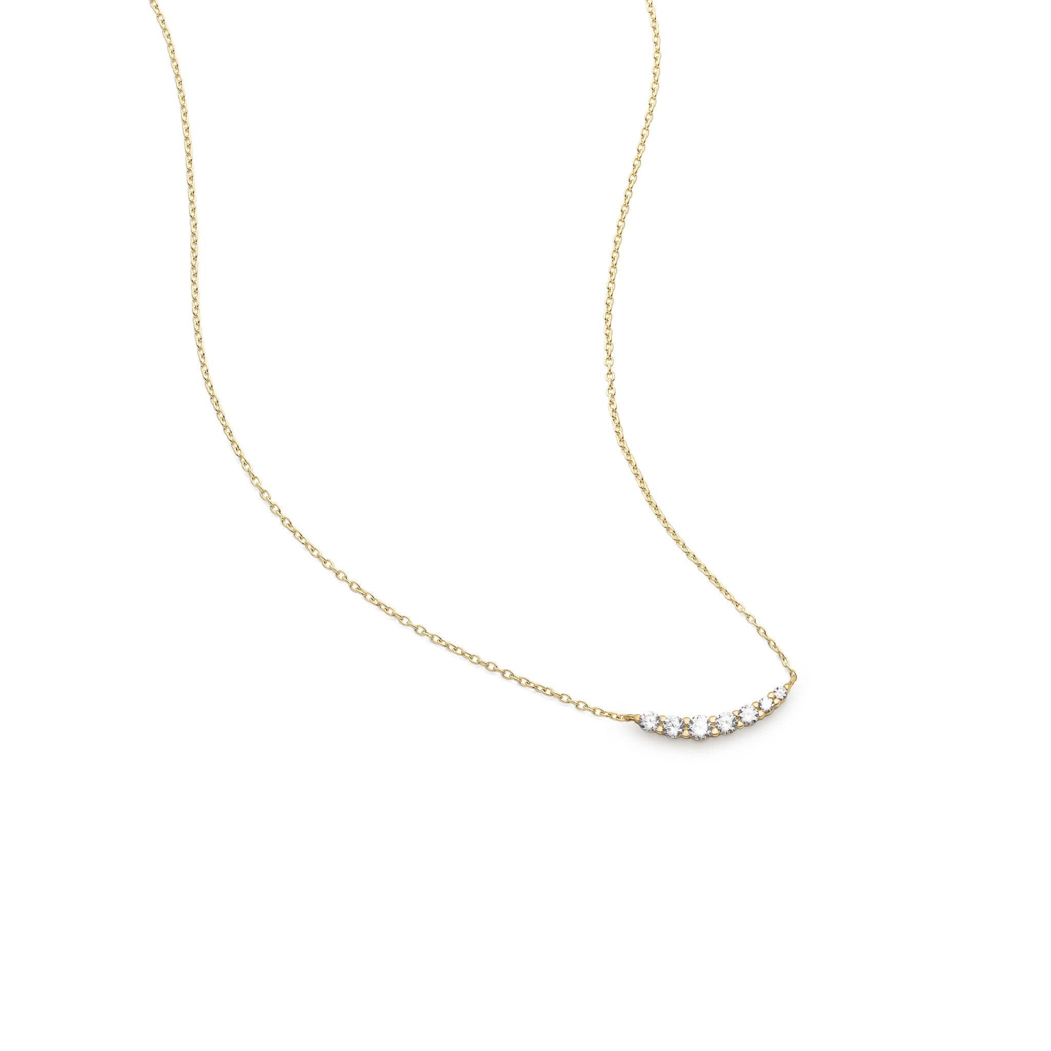 Halsband 18k cz