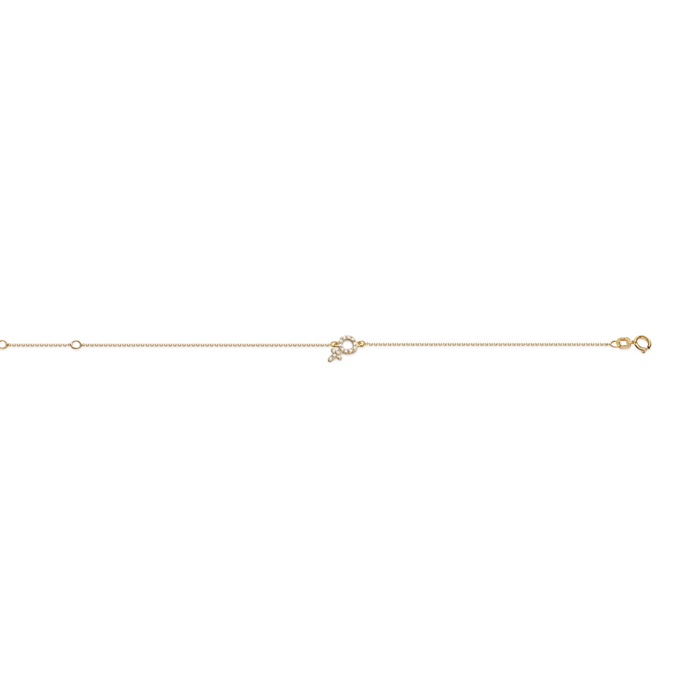 Armband 18K guld Kvinnosymbol