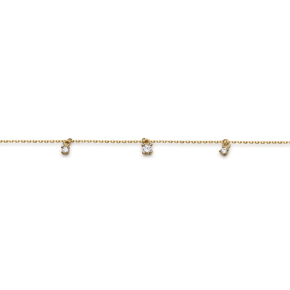 Armband 18K 3 cz