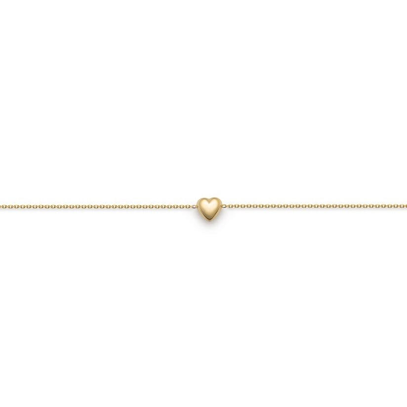 Armband 18k hjärta 