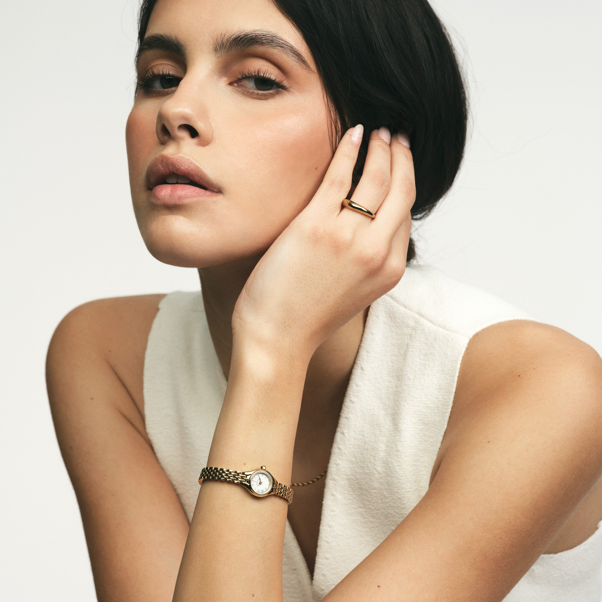 Heritage Petite Gold Watch