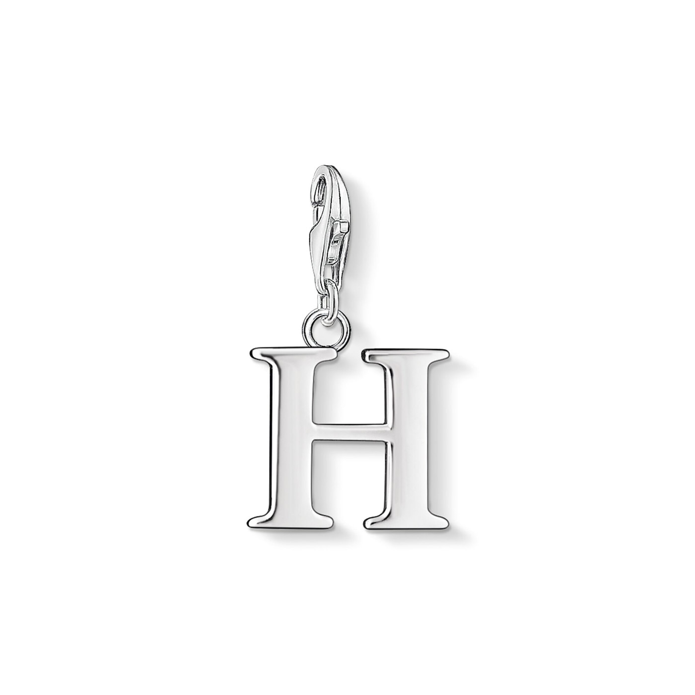 Charm-hängsmycke bokstaven H