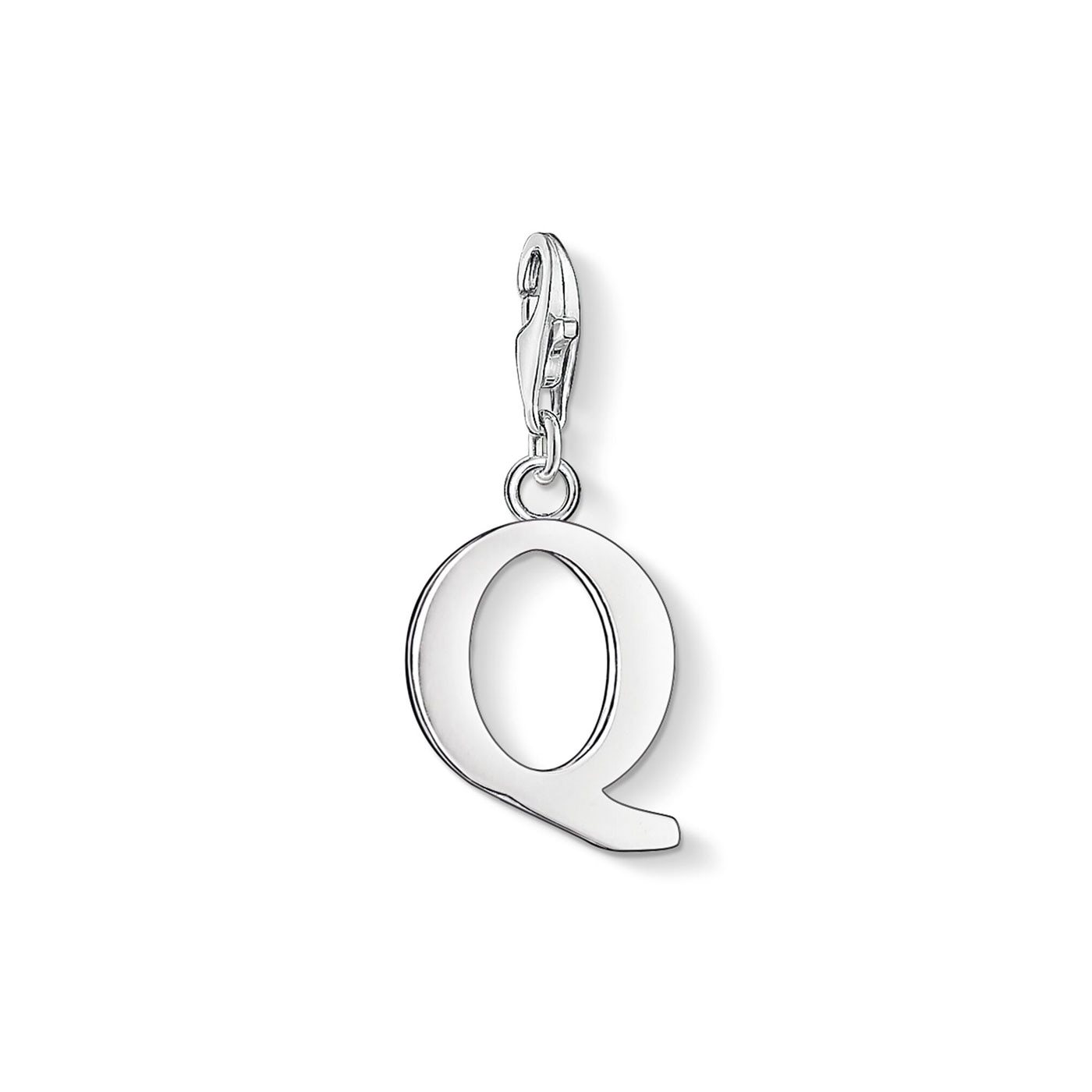 Charm pendant letter Q