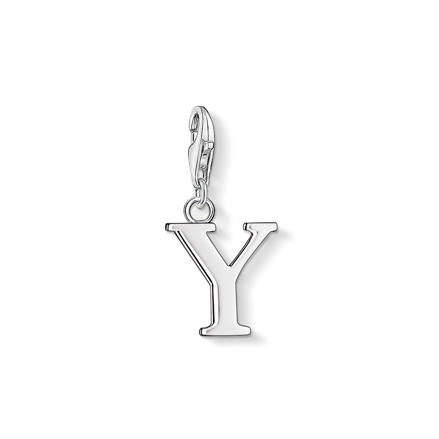 Charm pendant letter Y