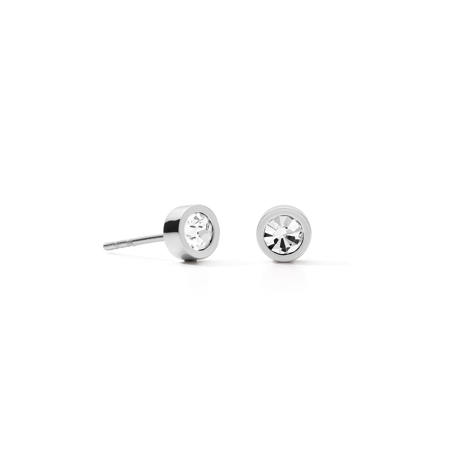 Earring Crystal Silver