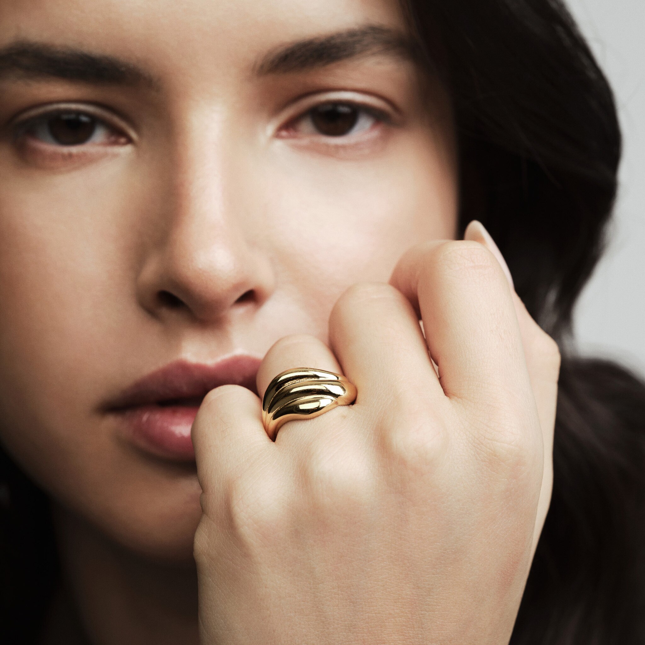 Deco Gold #54 Ring