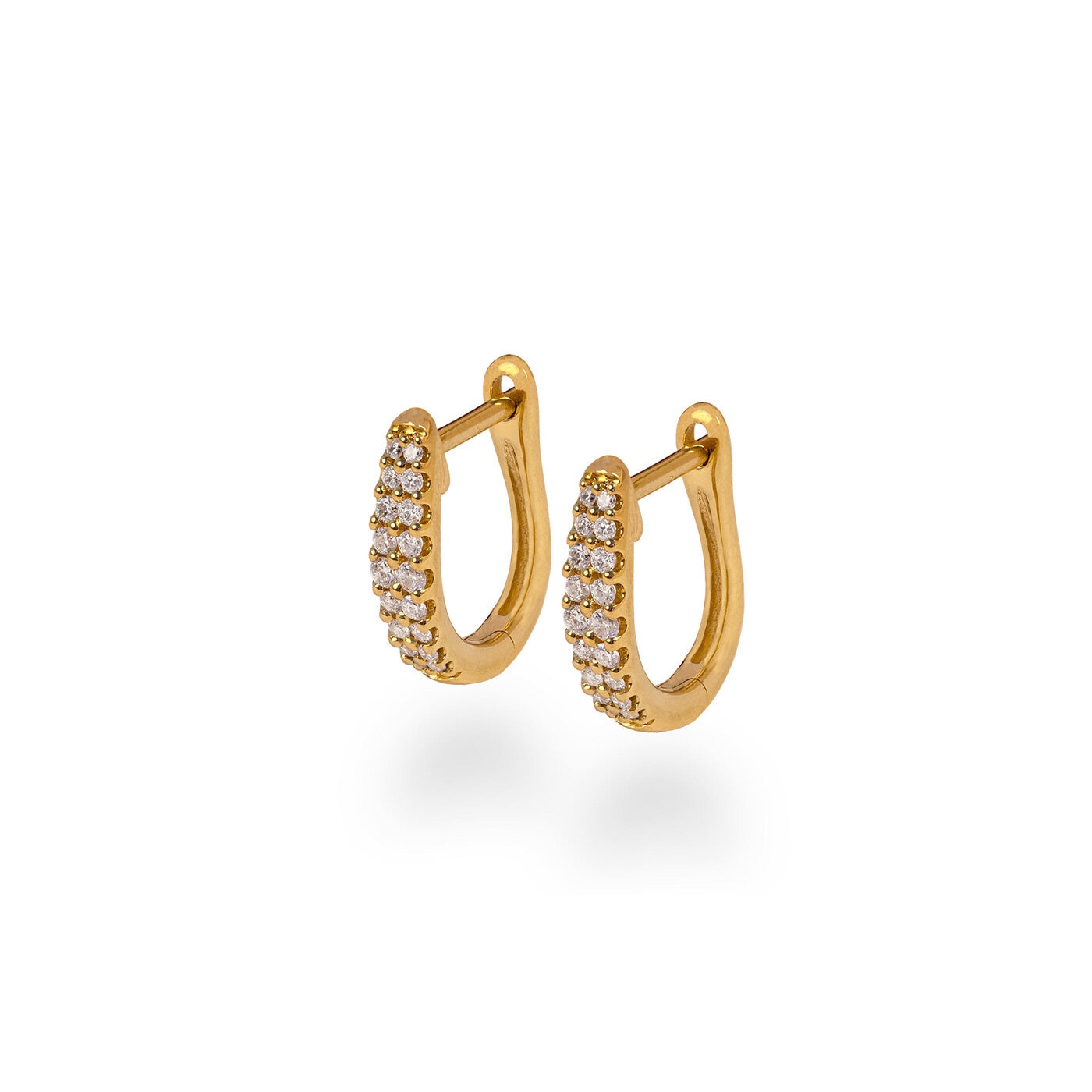 Estelle Creoler 18K RG 0,14ct