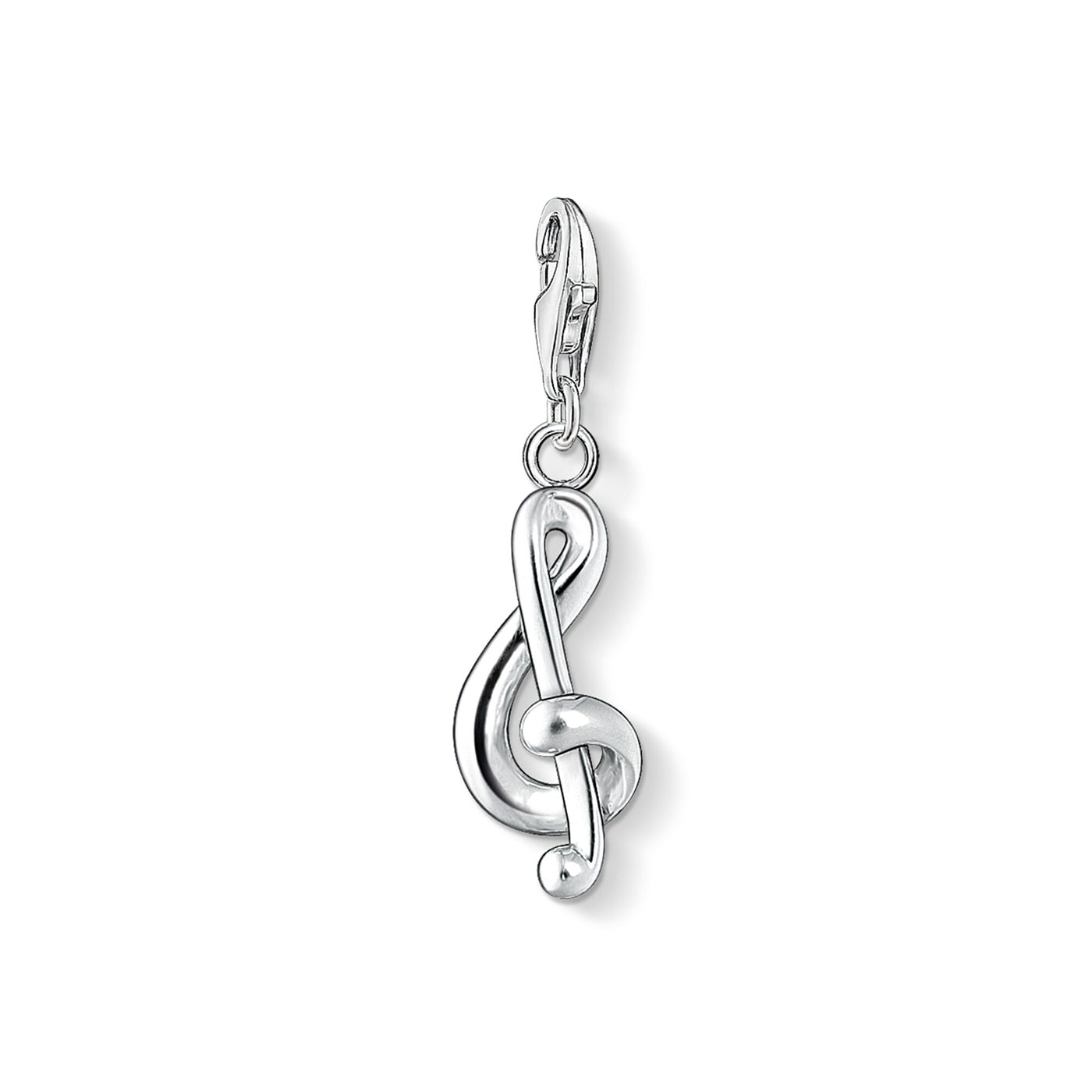 Charm pendant musical clef