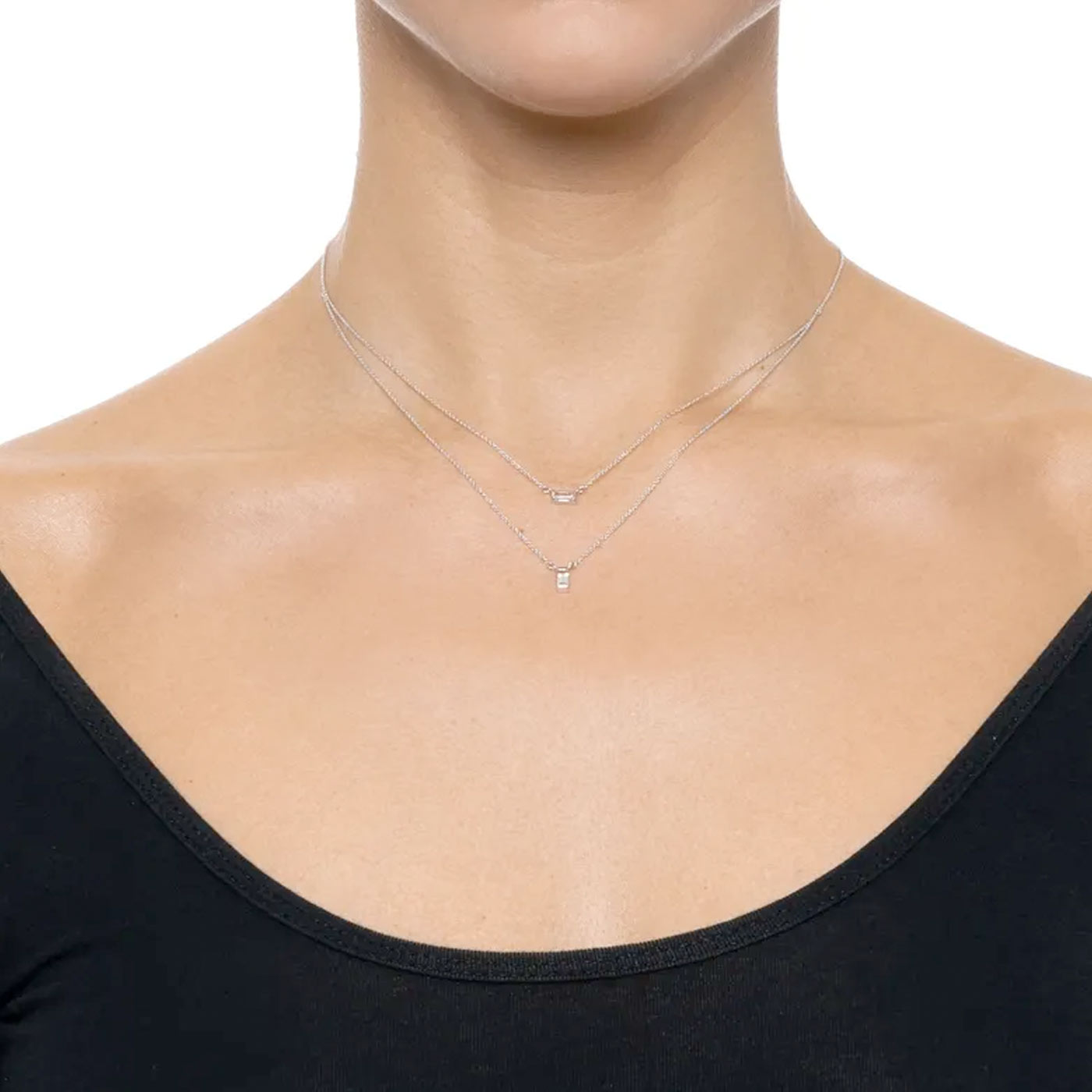 A Clear Dream Stud Necklace