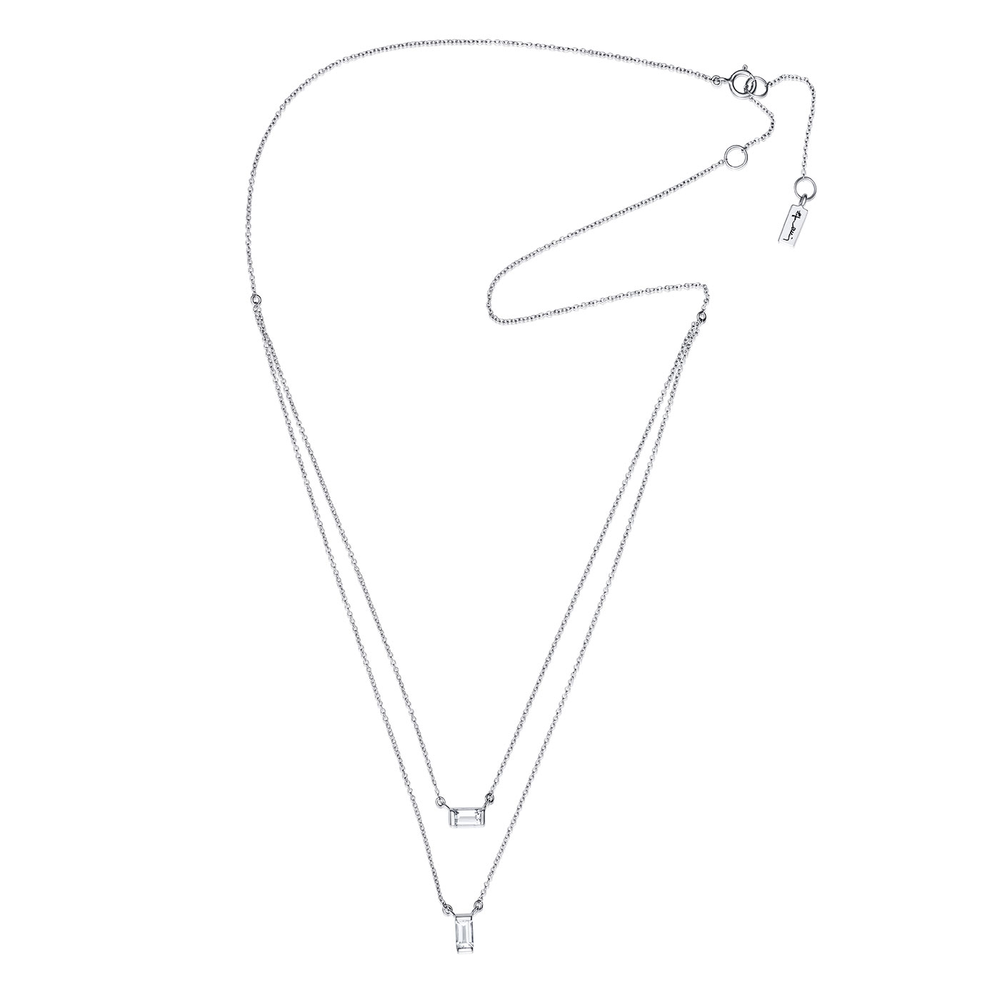 A Clear Dream Stud Necklace