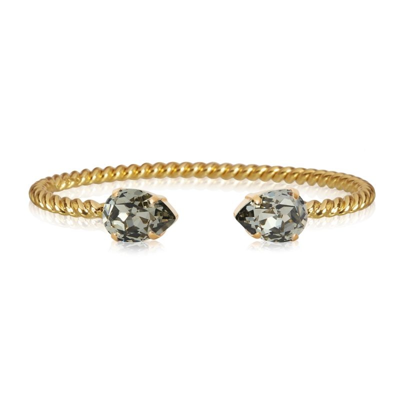 Mini Drop Bracelet / Black Diamond