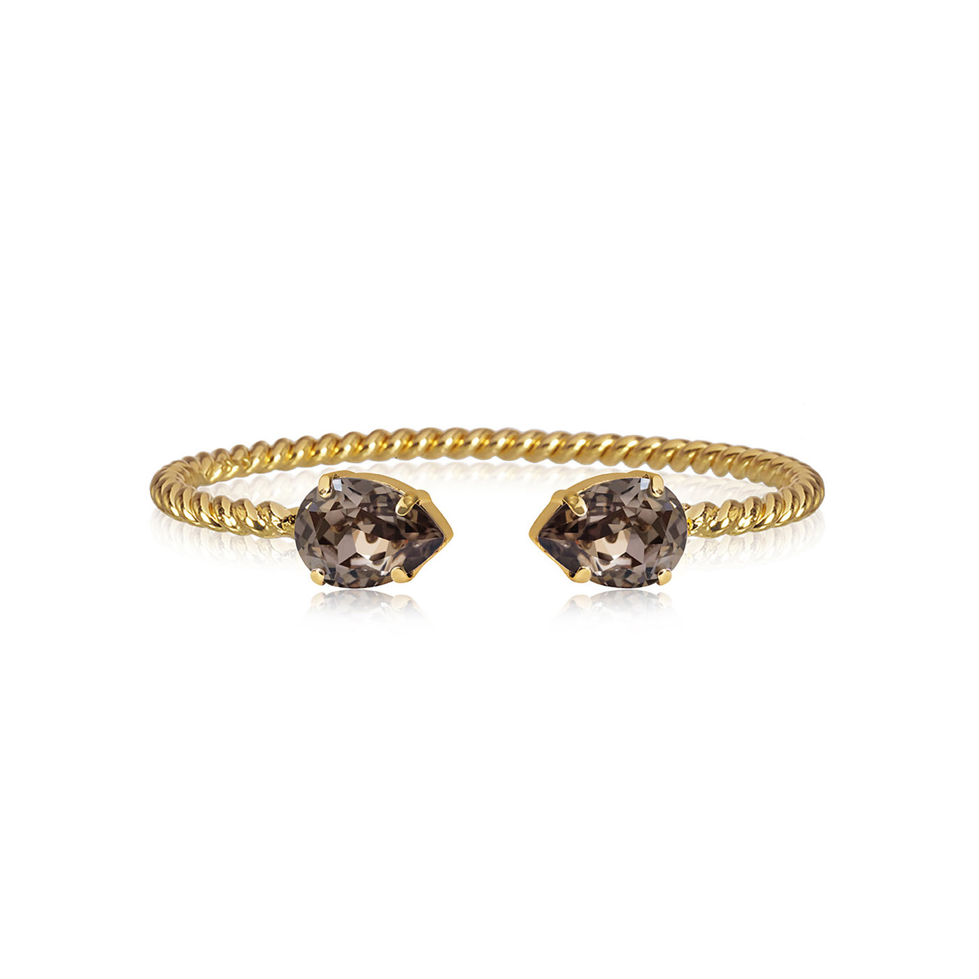 Mini Drop Bracelet Greige