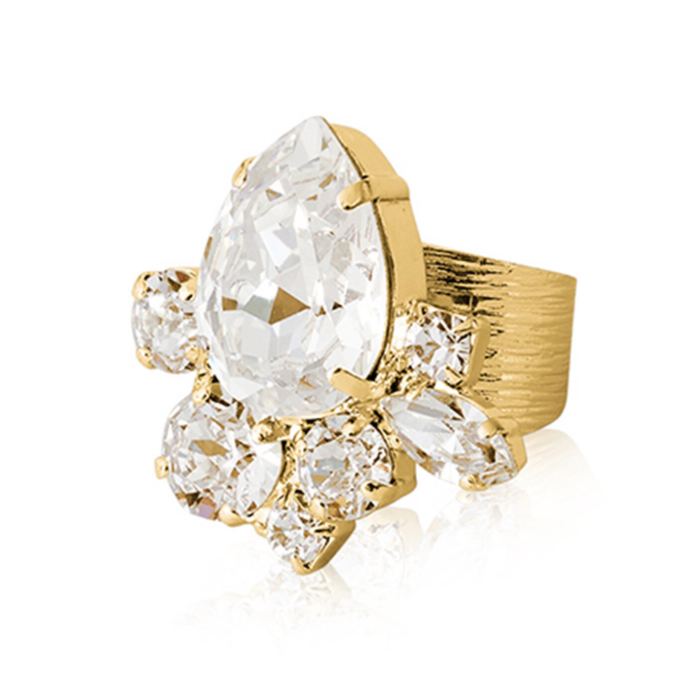 Nyx Ring Gold / Crystal