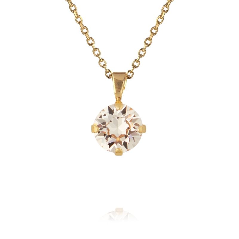 Classic Petite Necklace Gold / Silk