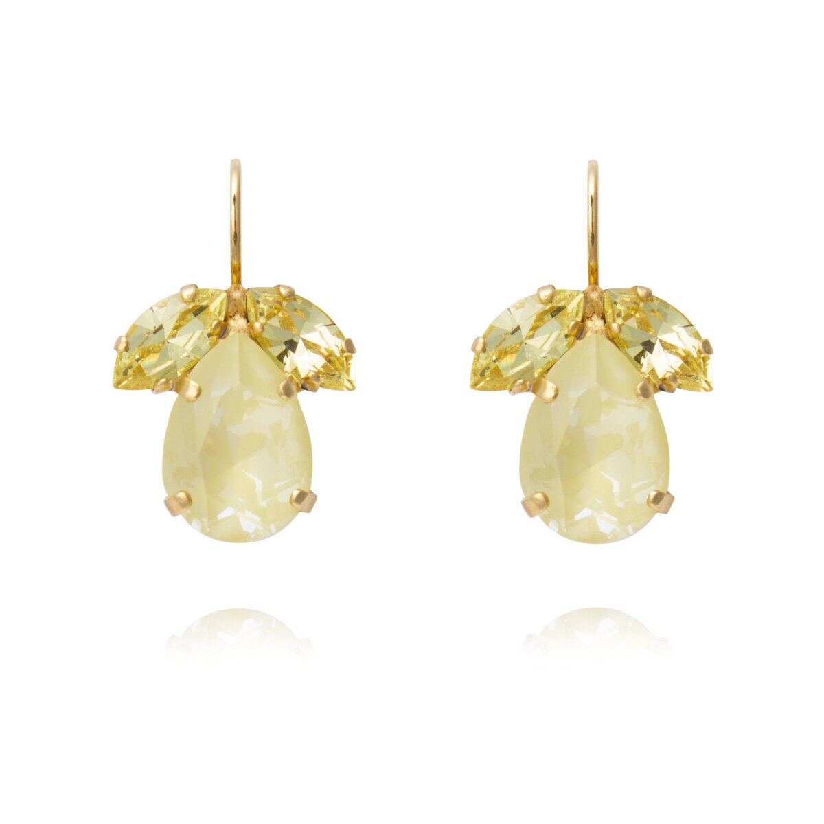 Timo Earrings / Soft Yellow Combo