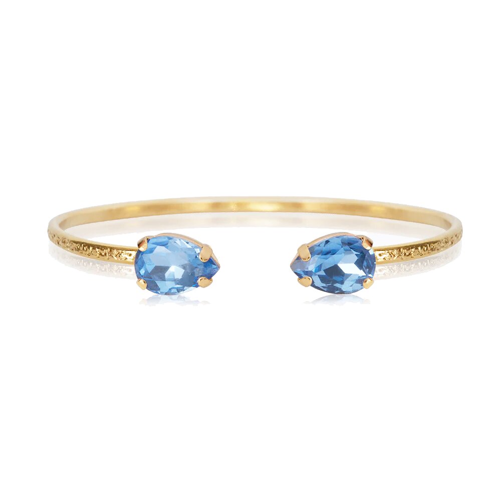 Petite Drop Bracelet Gold / Lapis