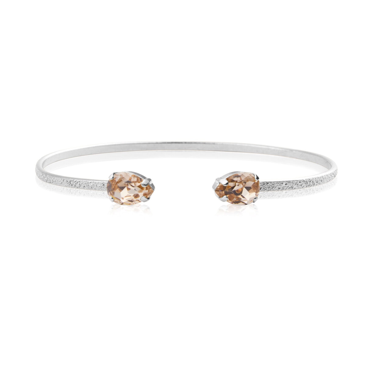 Petite Drop Bracelet Gold / Light Silk