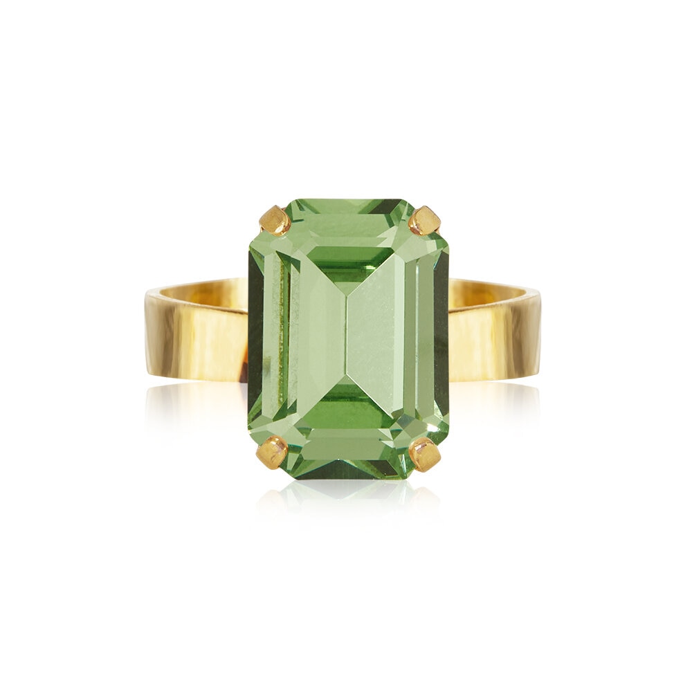 Lydia Ring Gold Peridot