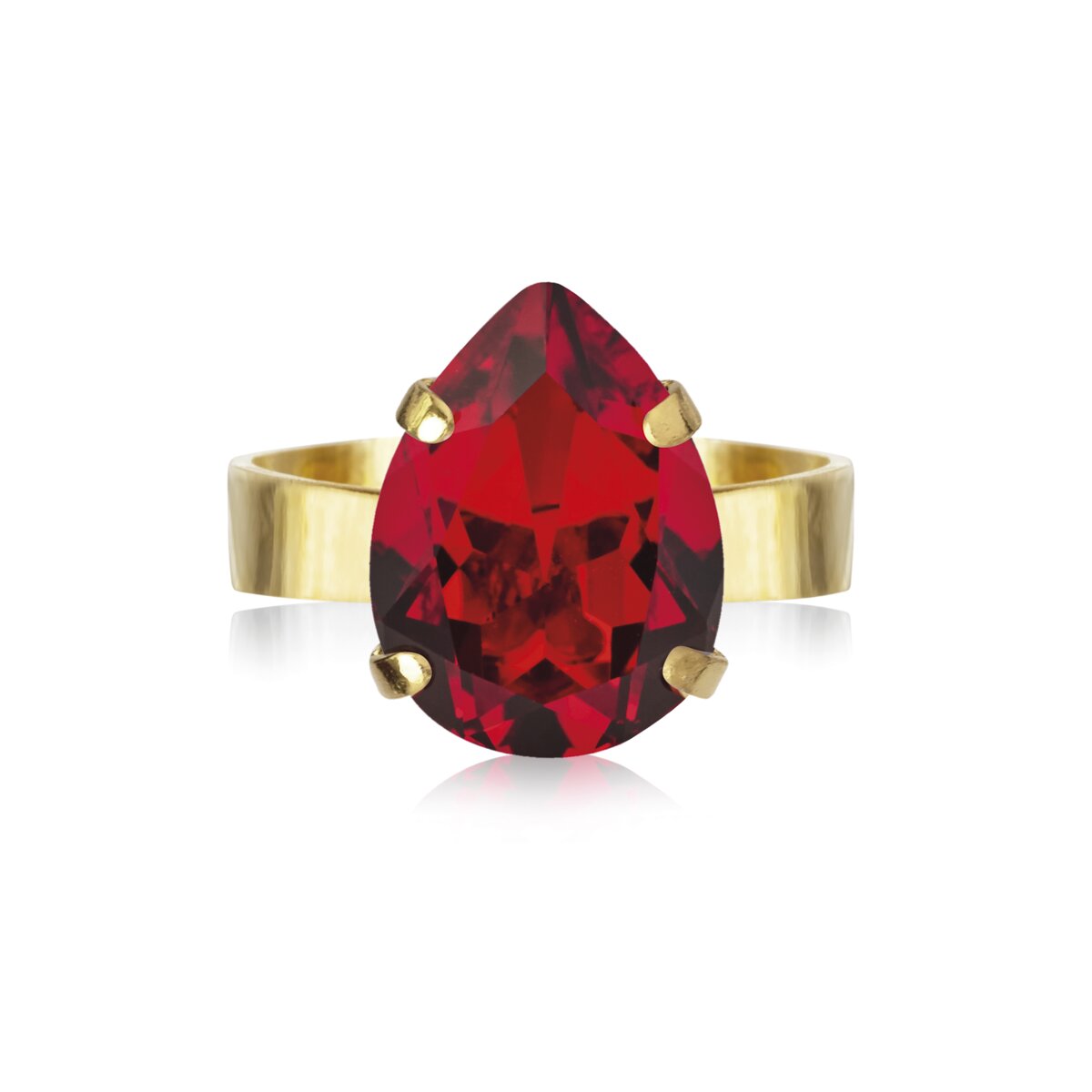 Mini Drop Ring / Light Siam