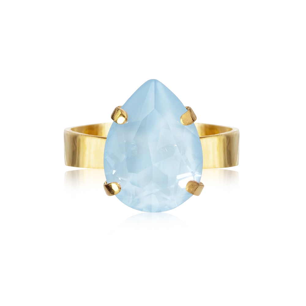 Mini Drop Ring Gold