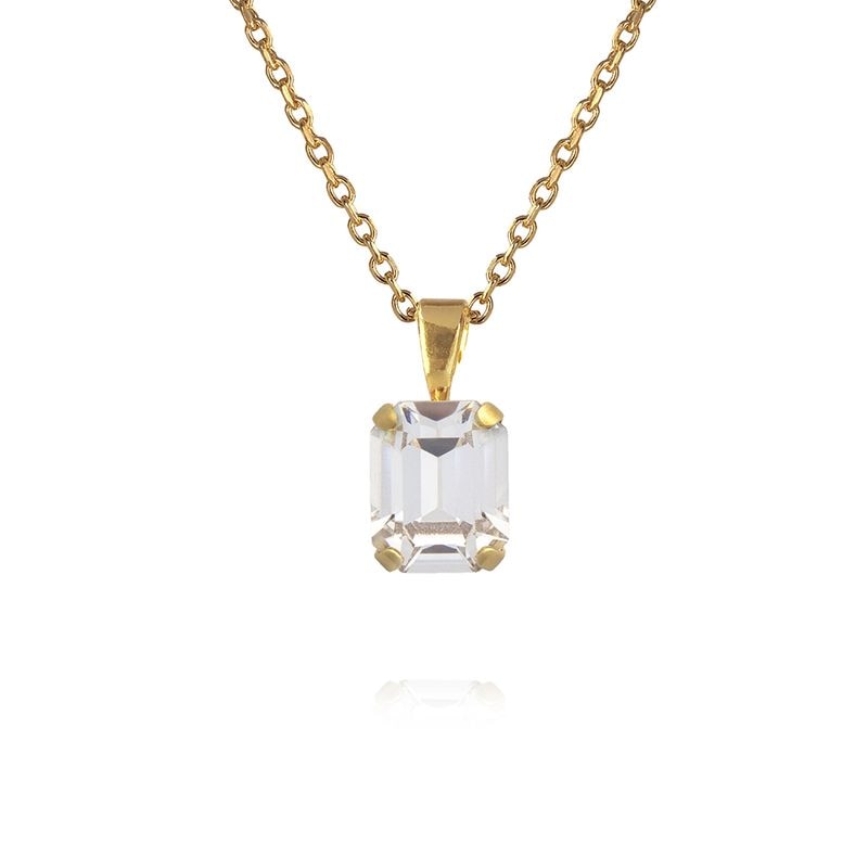 Lydia necklace Gold Crystal
