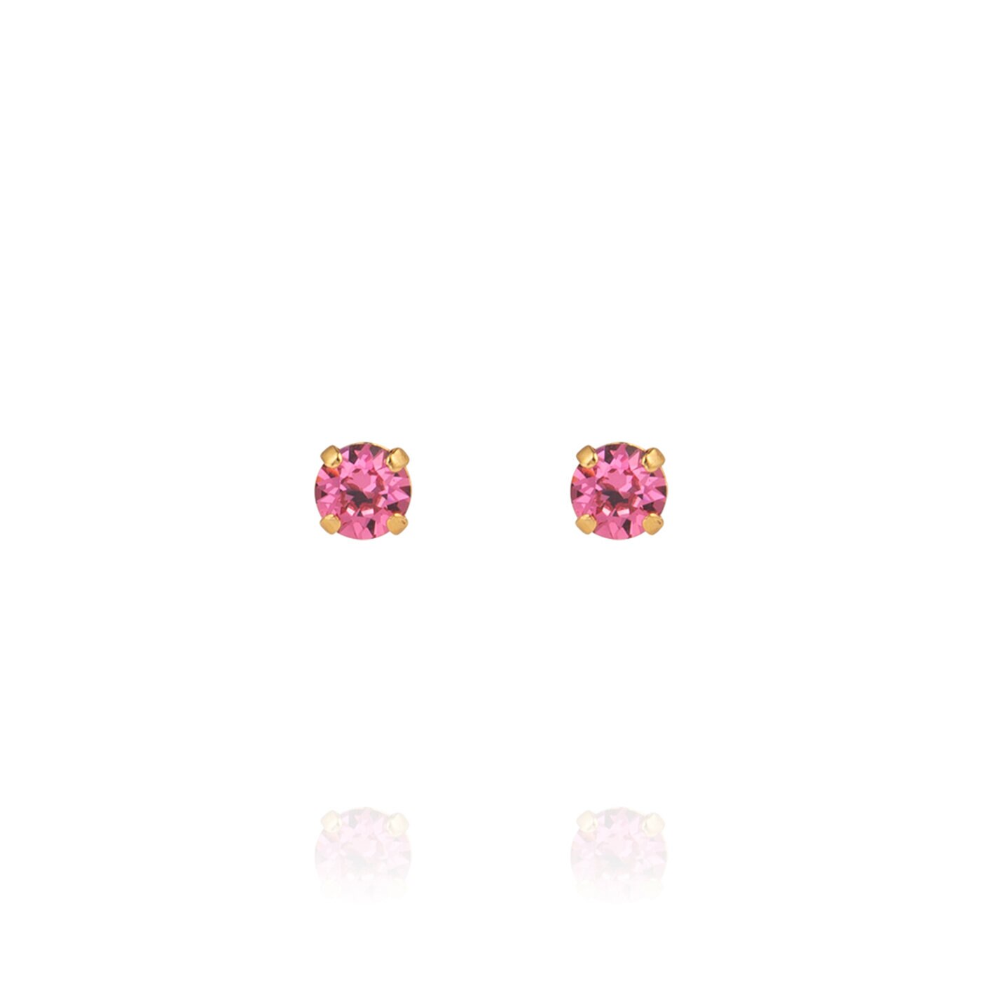 Mini Stud Earrings Gold / Rose