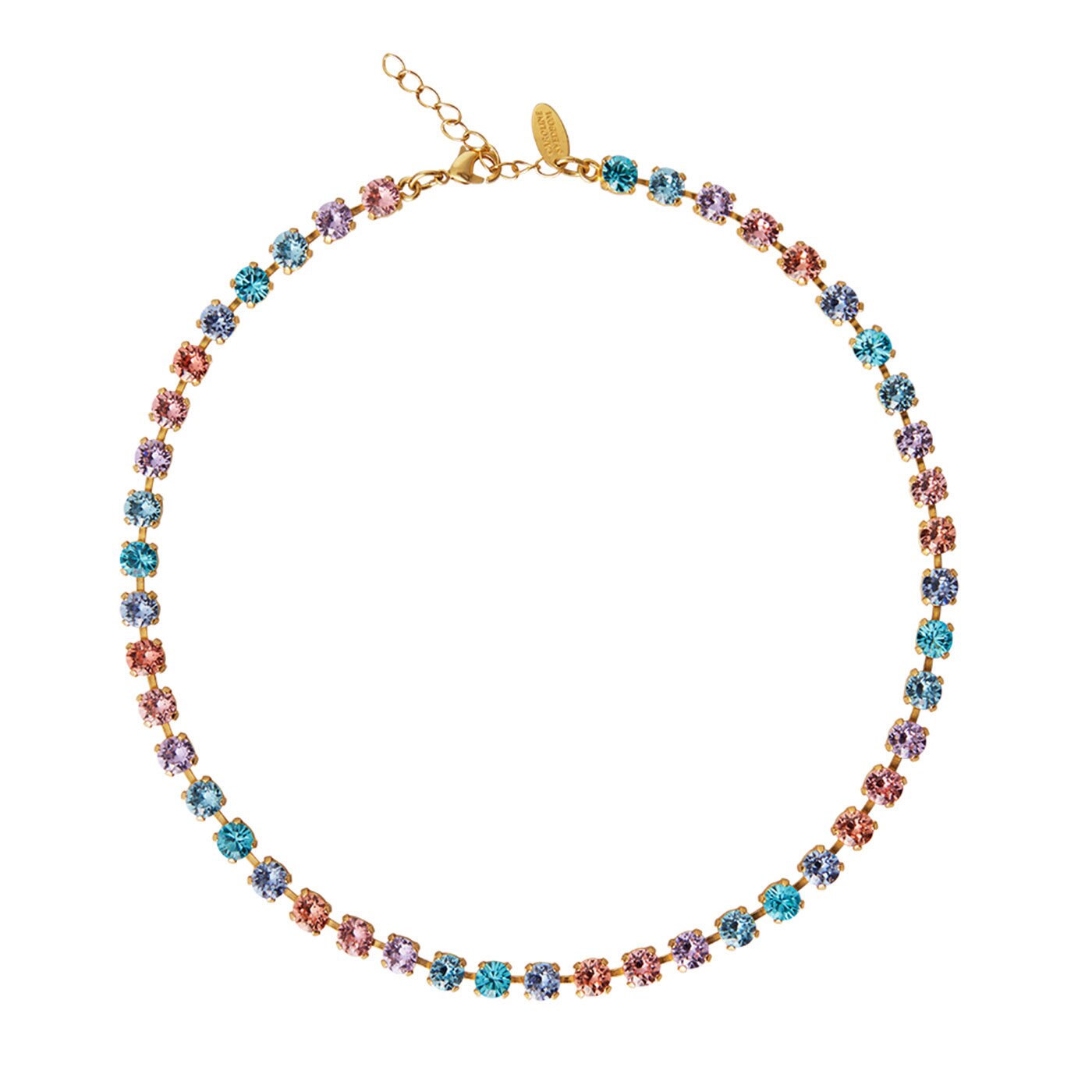 Nicola Necklace Gold / Candy Combo