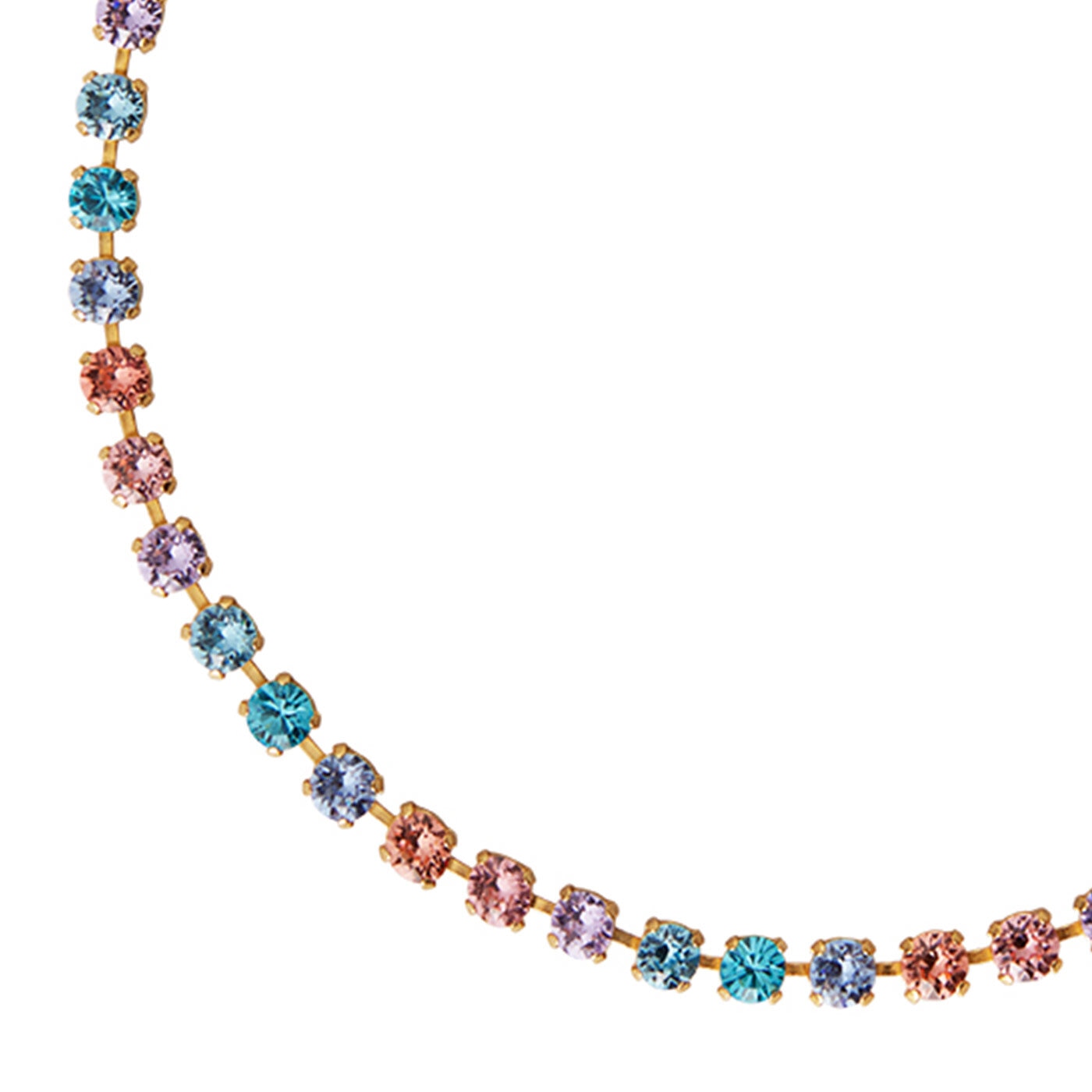 Nicola Necklace Gold / Candy Combo