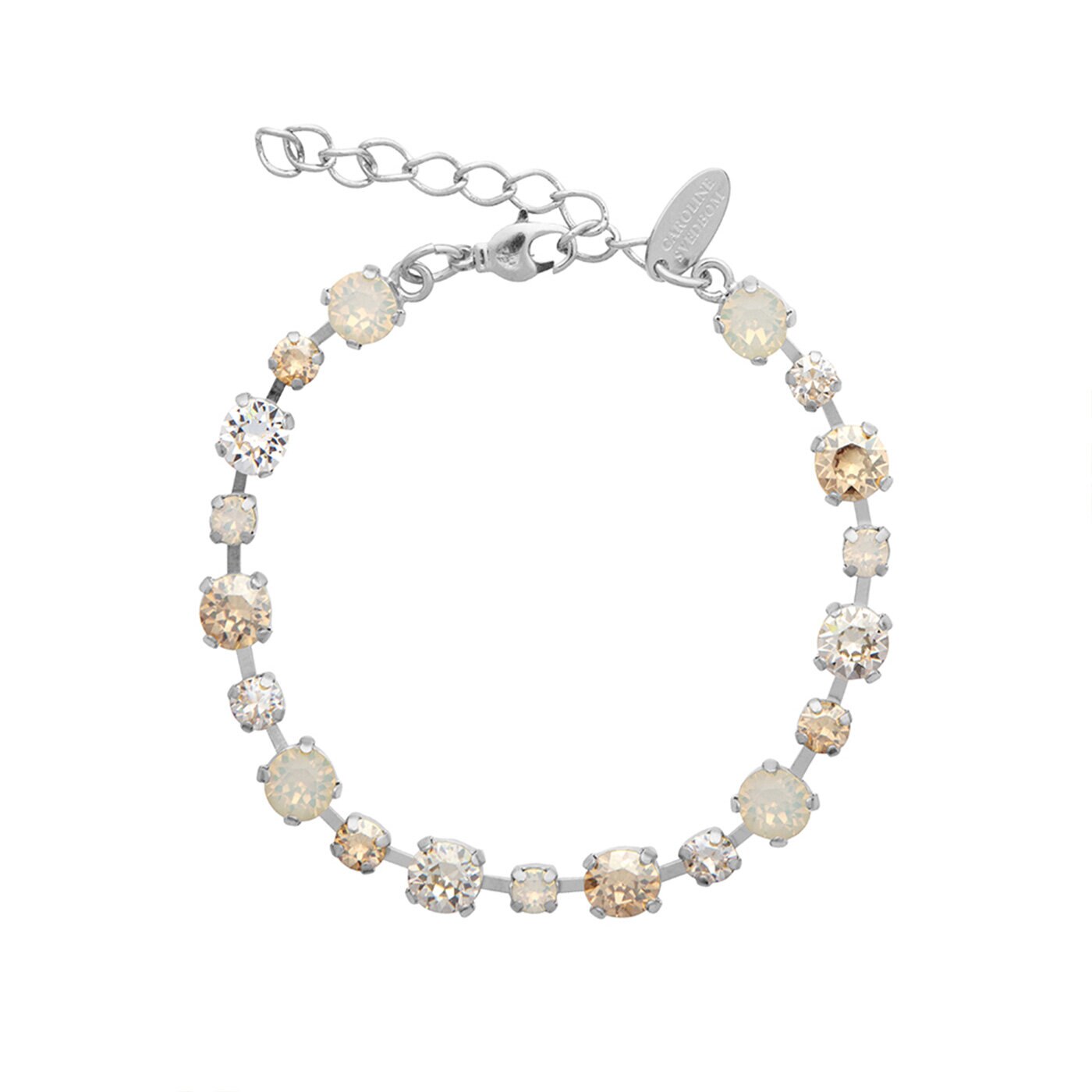CALANTHE BRACELET RHODIUM