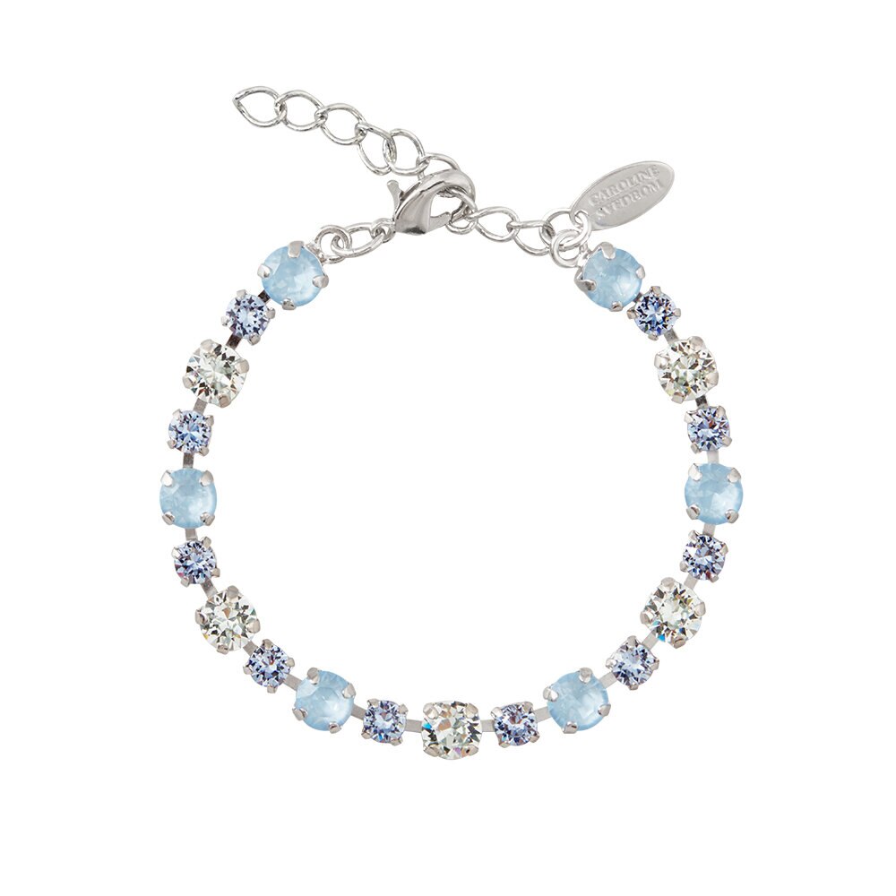 Calanthe Bracelet / Sky Combo Rhodium